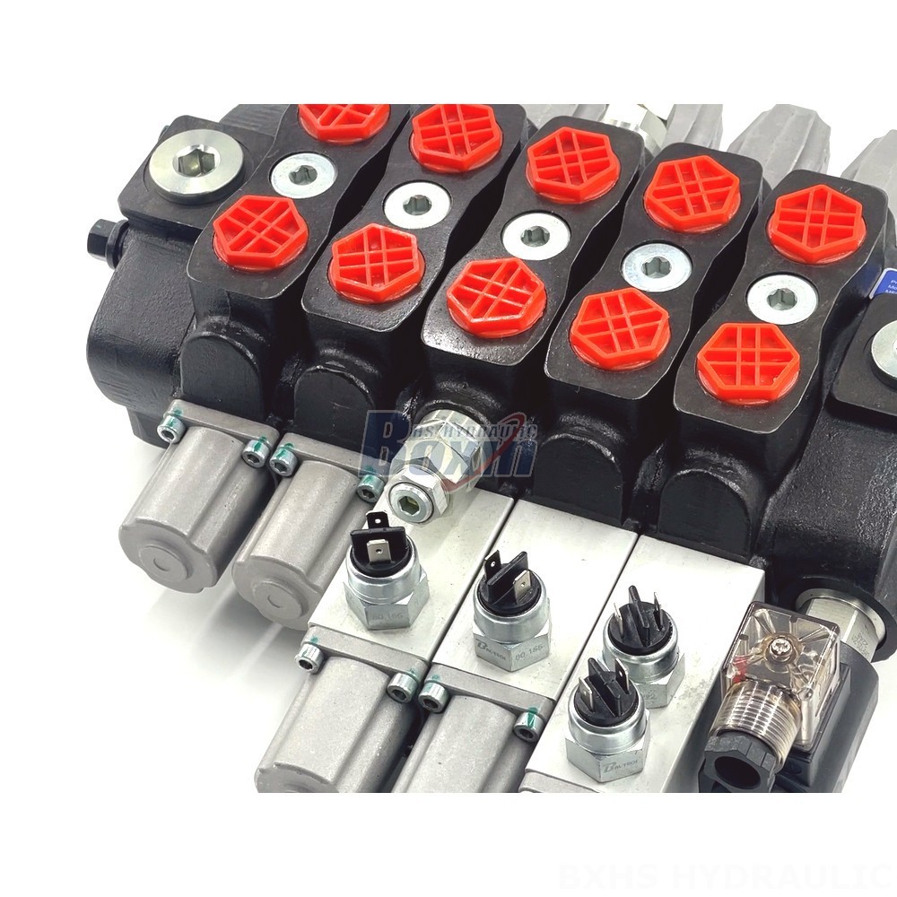 Hydraulic Tipper Control Valve Manual Hydraulic Directional Valve: 5 Spool, Sectional - Buy Now detail image